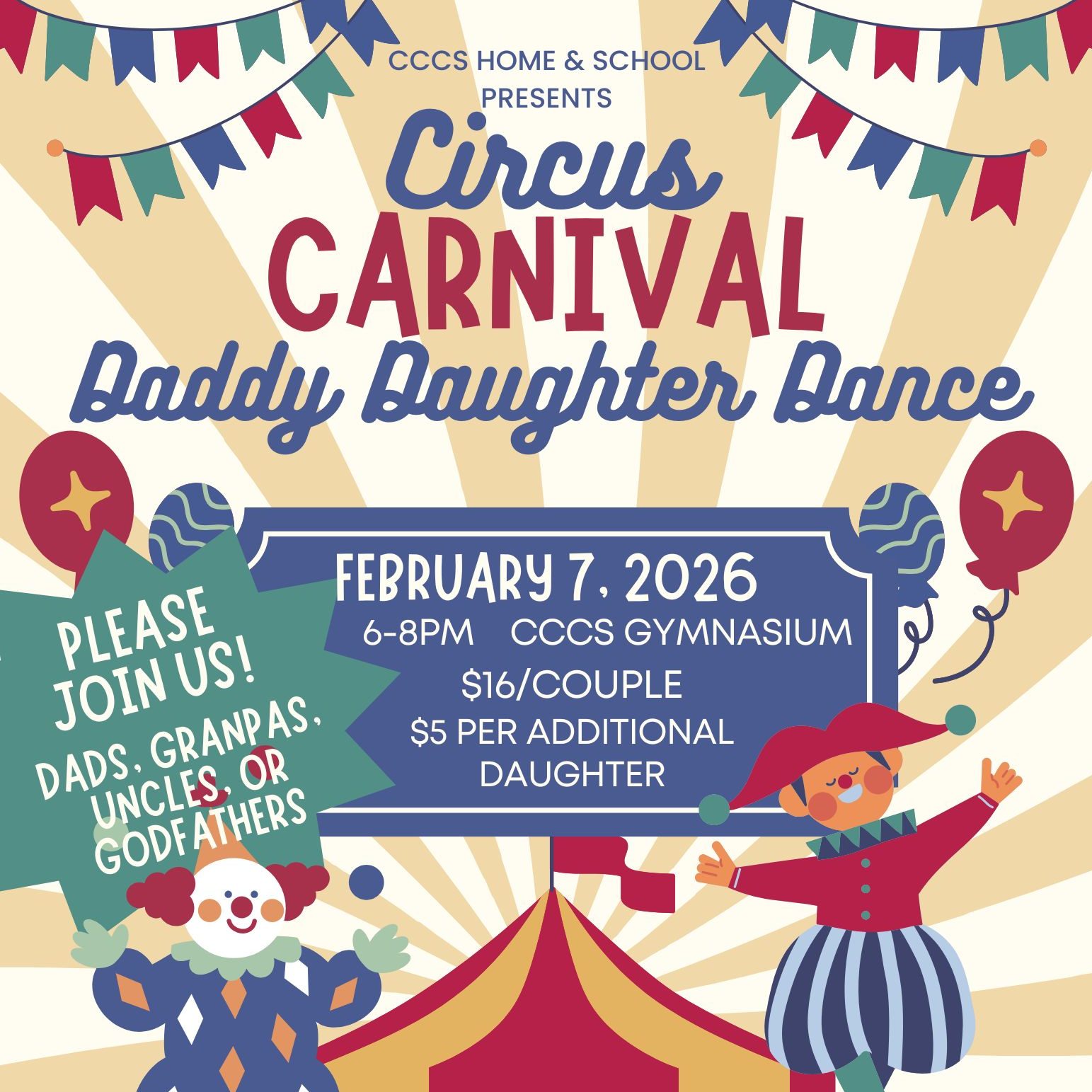 Daddy Daughter Dance 2026 – Our Lady of the Lake Parish